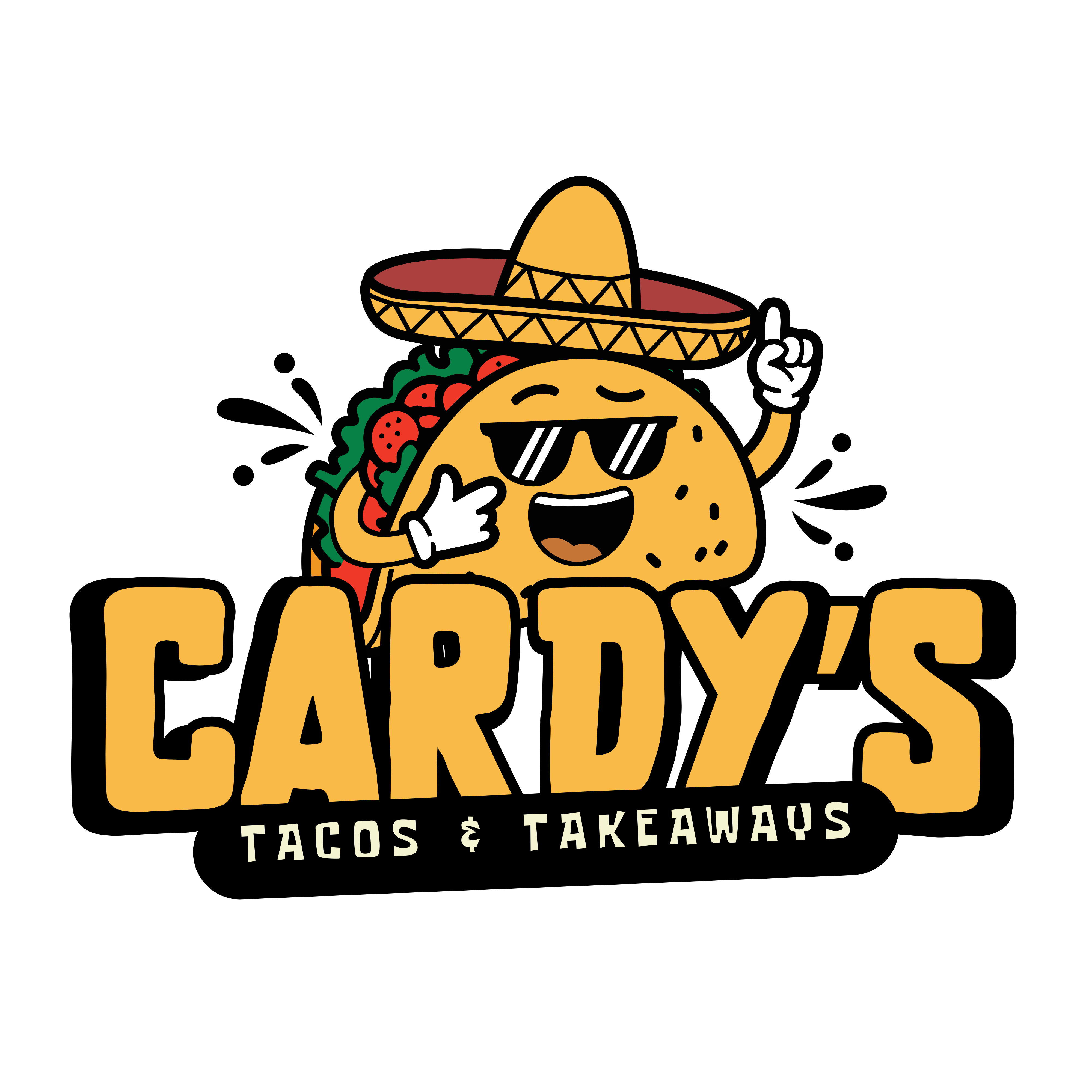Cardy's Tacos and Takeaways logo - Blackheath Cape Town food truck